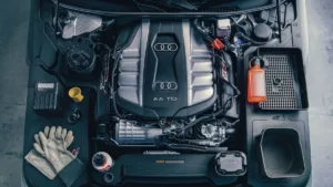 Audi A6 3.0 TDI motorolaj mennyiség