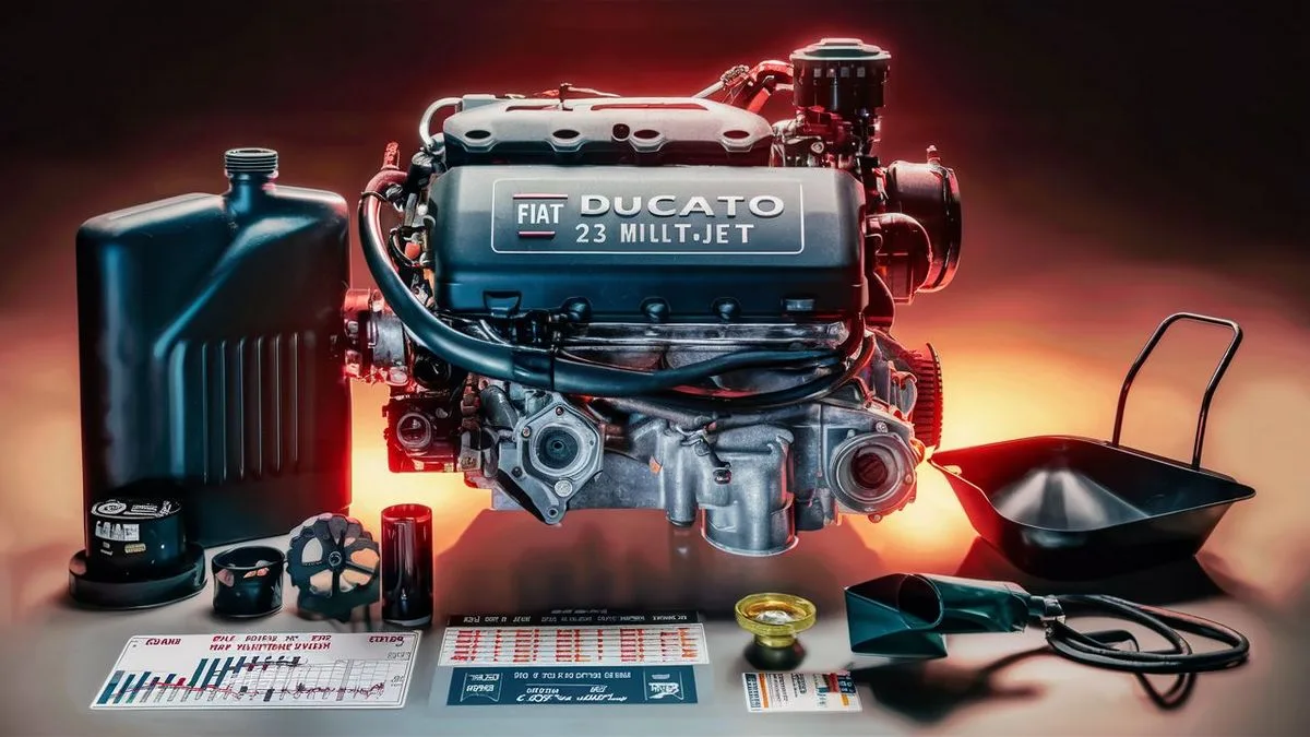 Fiat Ducato 2.3 Multijet motorolaj mennyiség