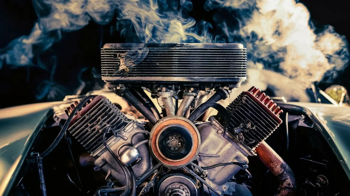 Mitől füstöl az autó motorja?