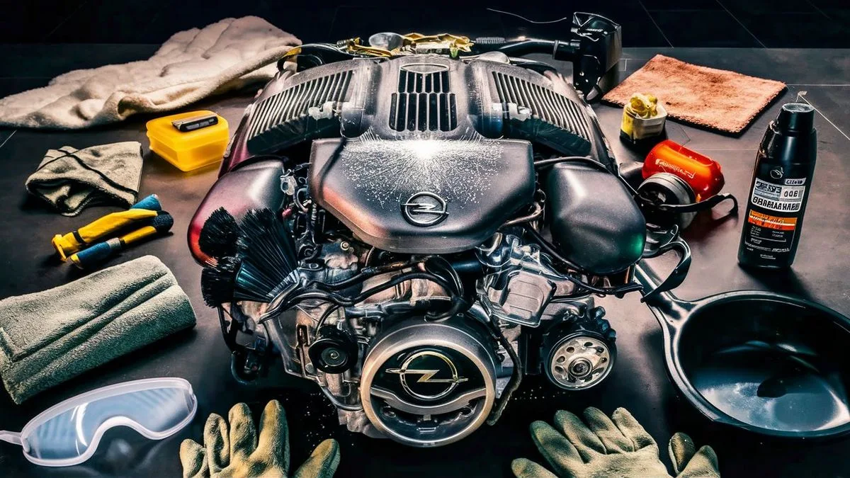 Opel Astra F alapjárati motor tisztítása